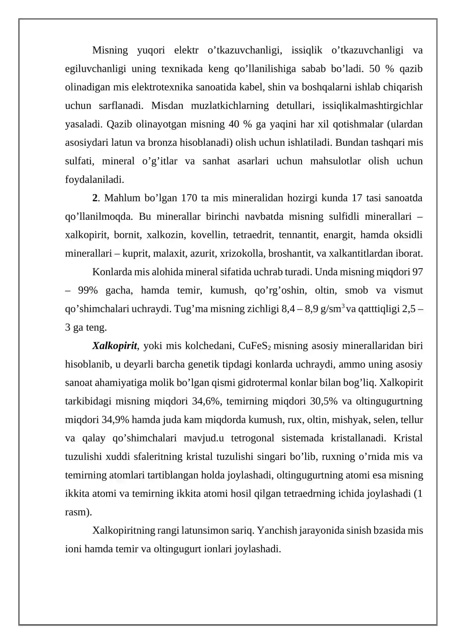 RANGLI METALLARNING KOLLEKTIV BOYITMALARINI CHANLARDA BAKTERIAL TANLAB ERITISH TEXNOLOGIYASI 4