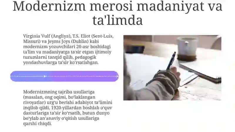 Modernist Yangiliklar 4