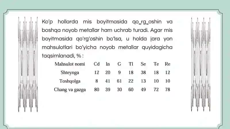 Kislorodli mashalli eritish pechidagi fizik kimyoviy jarayonlar 4