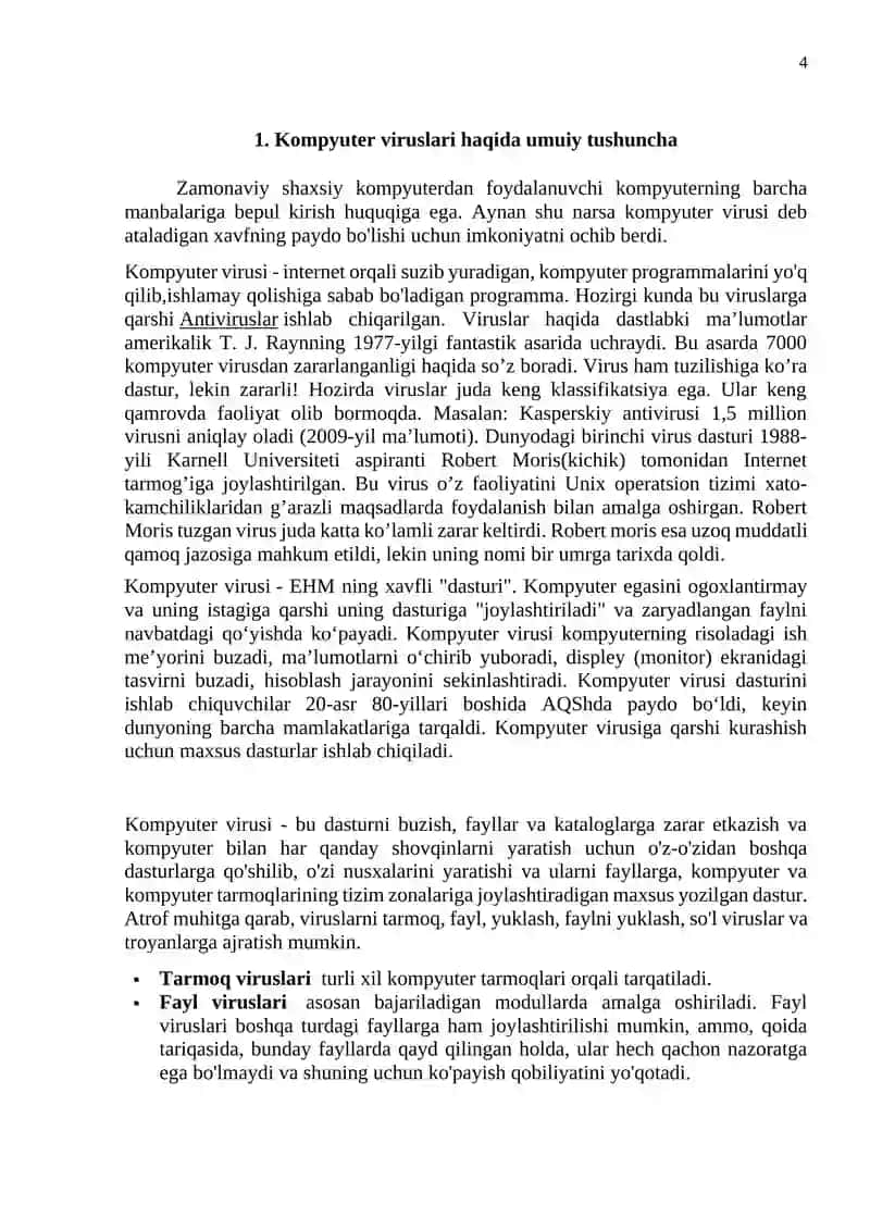 Zamonaviy antivirus dasturiy vositalari 4