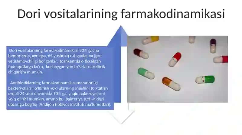 BOS davolashda qõllaniladigan dori vositalarini ratsional qollashga klinik farmakalogiyasi yondashuv 4
