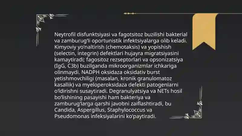 Immumtanqisliklarda oppotunistik infeksiyalar kelib chiqishining molekulyar mexanizmi 4