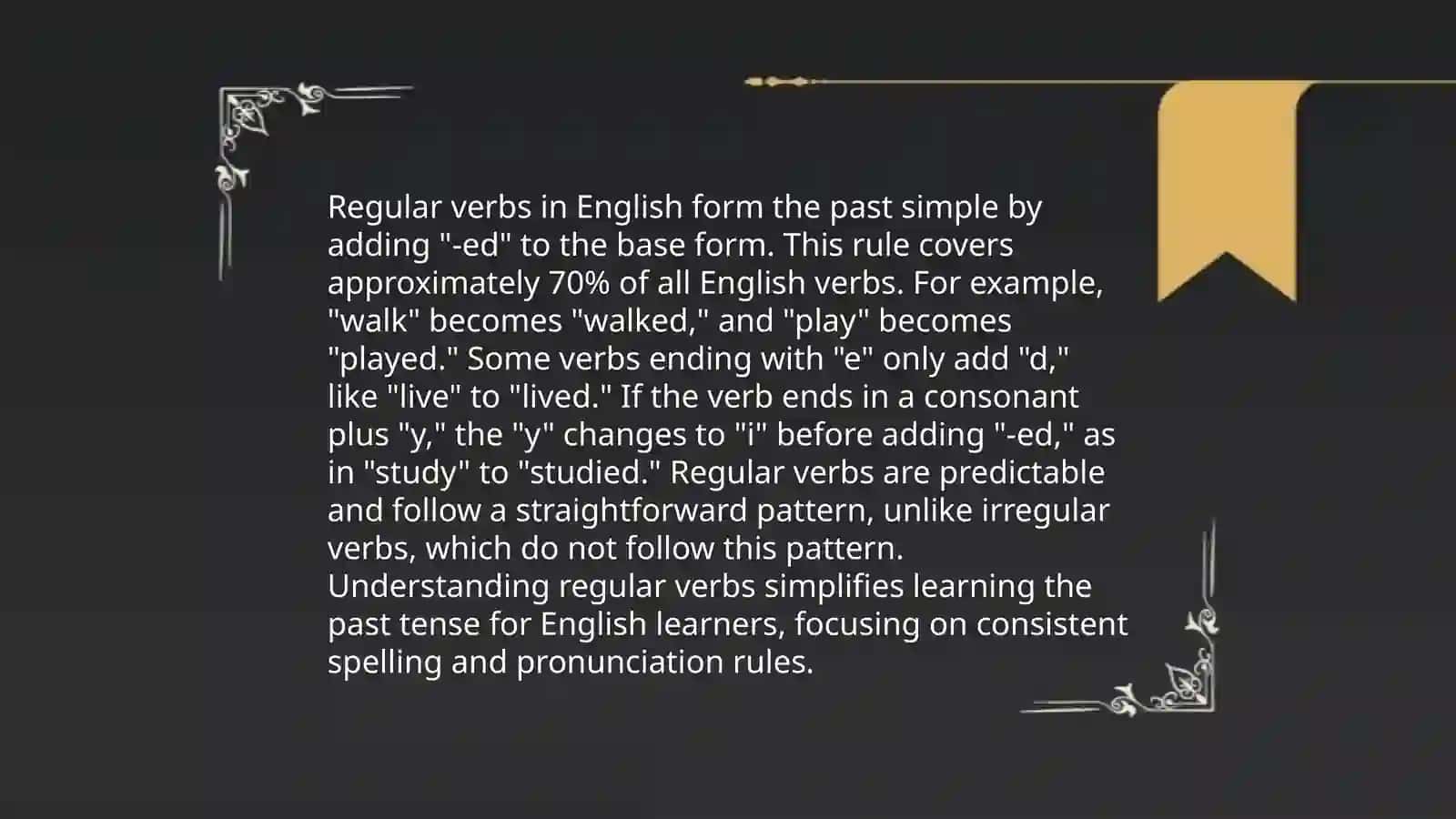 Past simple 4