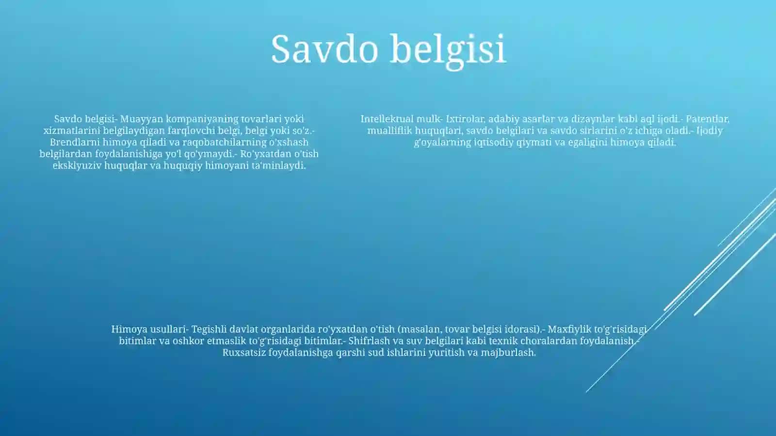 Intellektual Mulk Va Uni Himoya Qilish Usullari 4