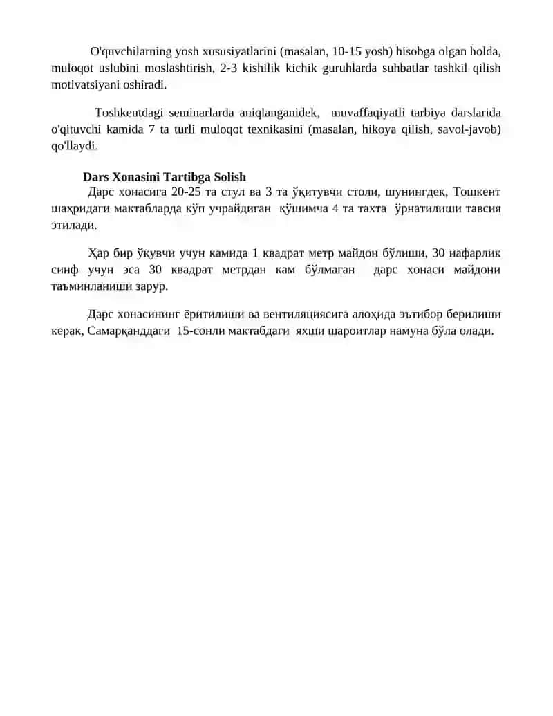 Samarali Ta'lim Uslublari 4