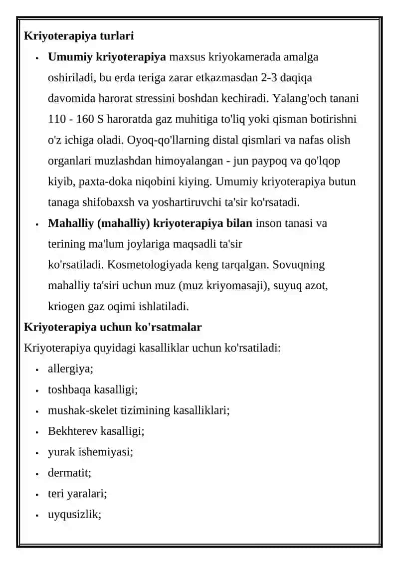 Kriyoterapiya 4