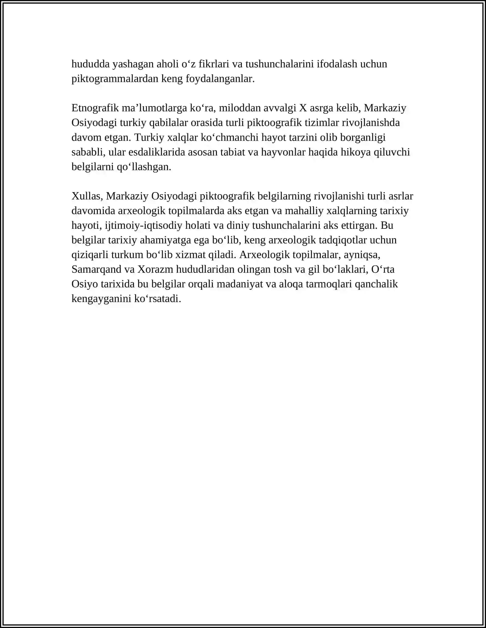 MARKAZIY OSIYO HUDUDLARIDAGI PIKTOGRAFIK BELGILAR 4