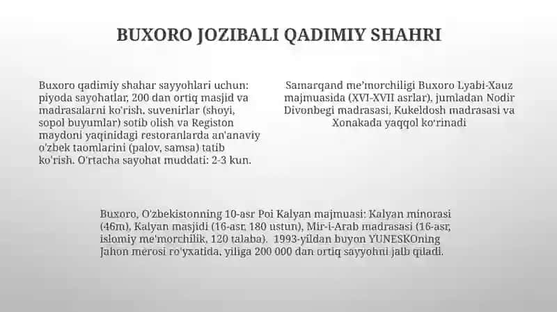Eronislom Respublikasimadaniy turizmihaqida 4
