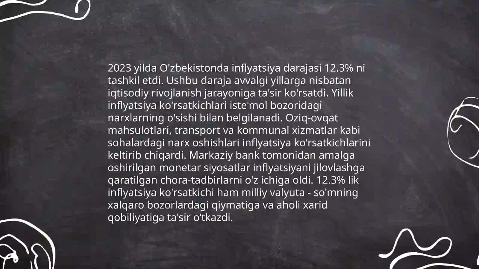 O'zbekistondagi turli javxalar bo'yicha statistikalik ma'lumot 4