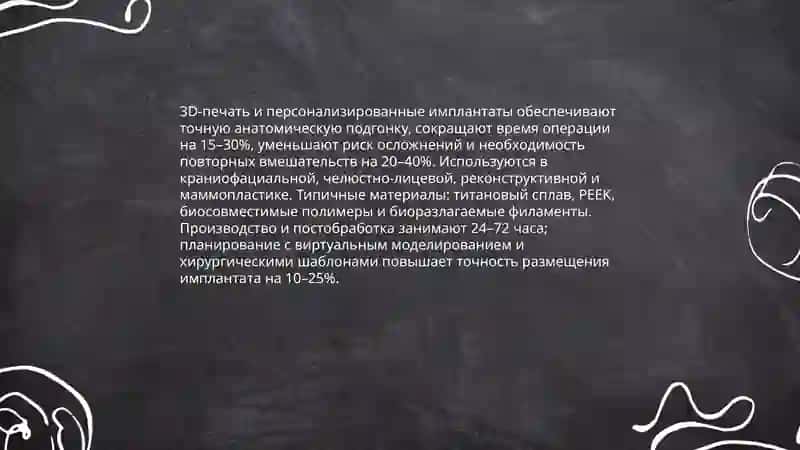 Развитие пластической хирургии на современном этапе 4