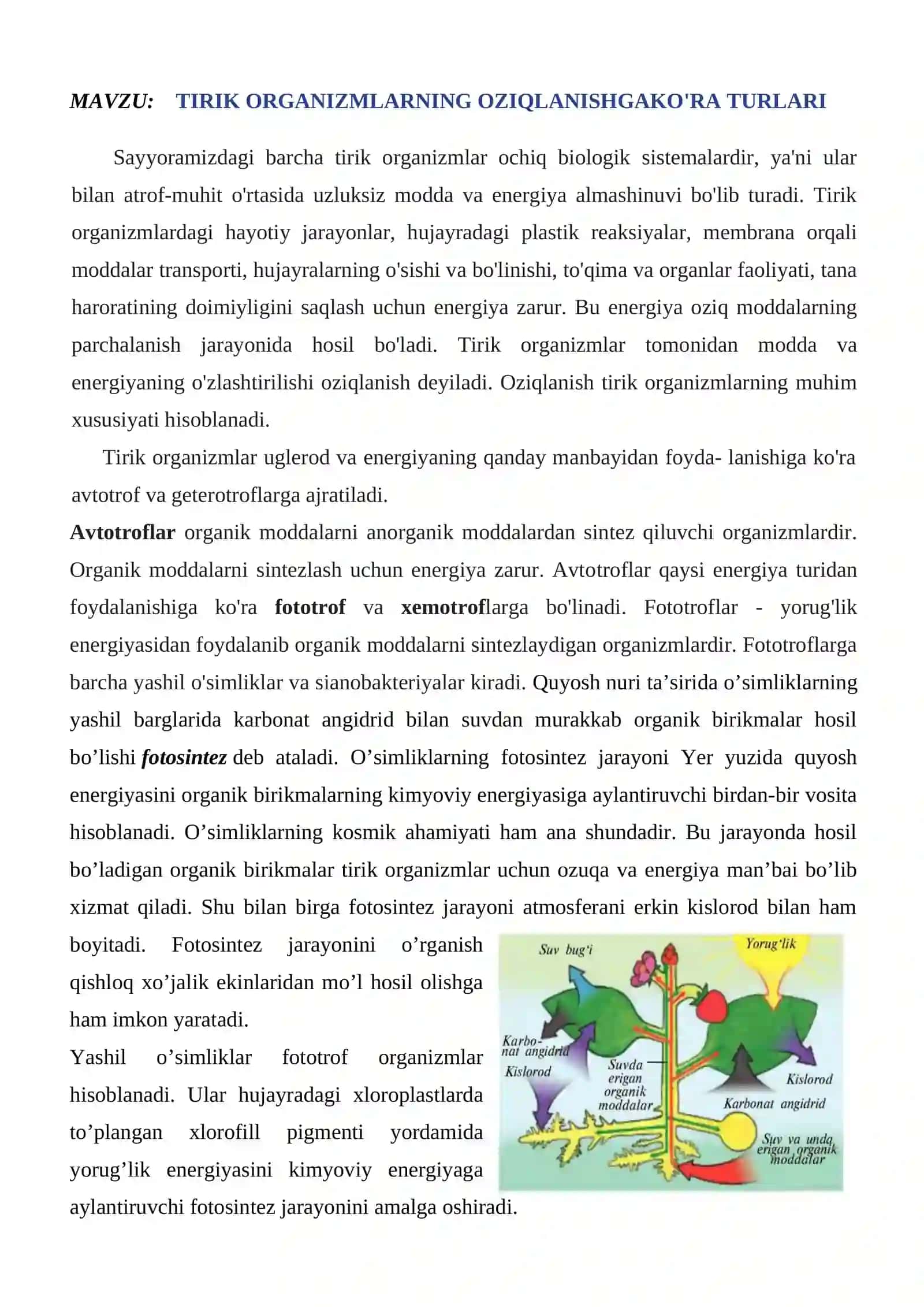 BIOLOGIYA –yunoncha so‘z bo‘lib bios –hayot, logos – fan demakdir 4