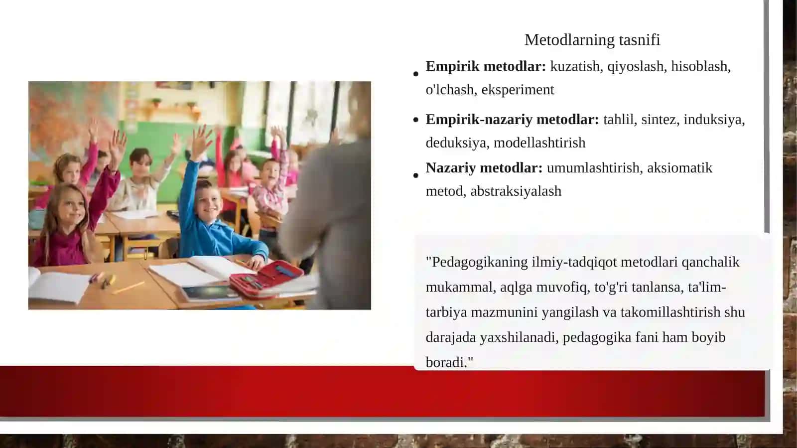 Umumiy Pedagogikaning Ilmiy-Tadqiqot Metodlari 4