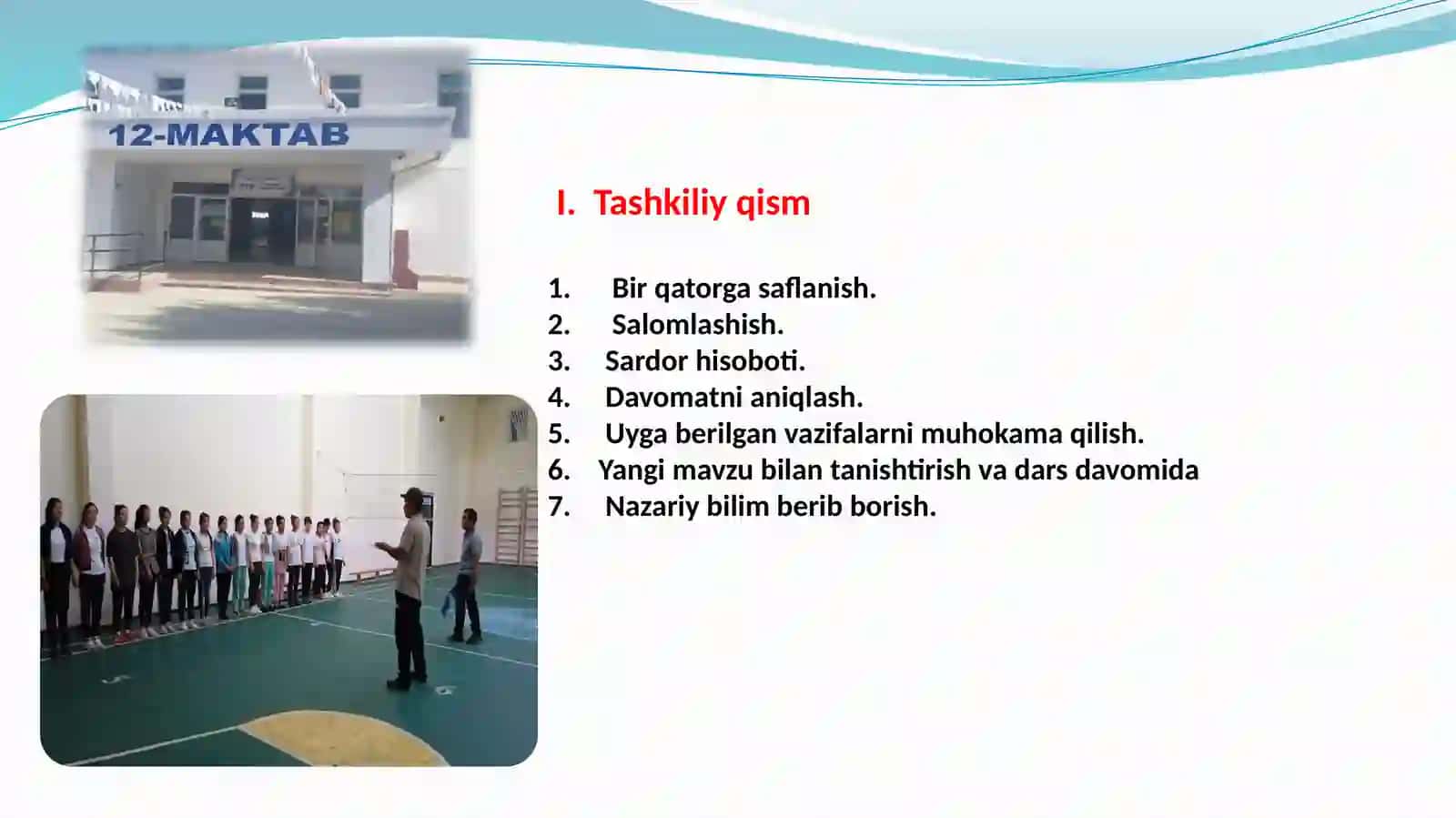 -sinf Jismoniy tarbiya fanidan ochiq dars ishlanma. Kurash. Kurash musobaqalariga tayyorgarlik mashqlari 4