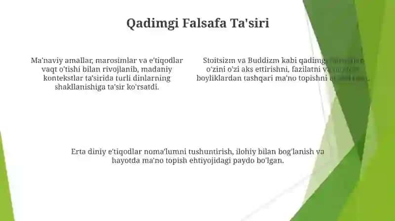 Ma’naviyatning vujudga kelishi (genezisi) va dastlabki rivojlanish davri 4
