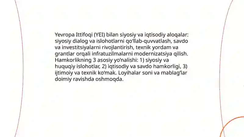 O'zbekistonning xalqaro tashkilotlar bilan hamkorlik aloqalari 4
