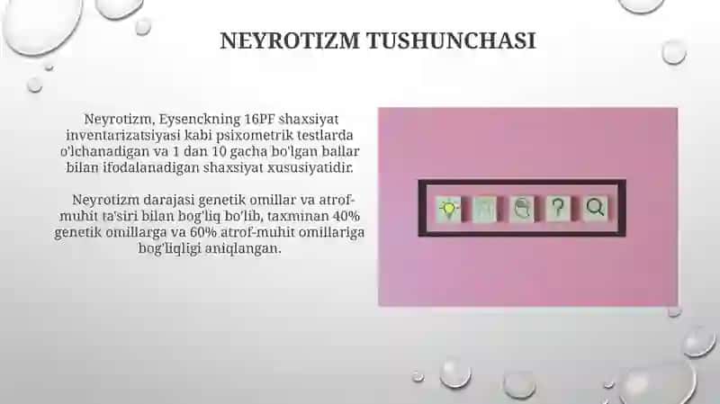 Eysenckning Ekstroversiya introversiya va neyrotizimni aniqlash 4