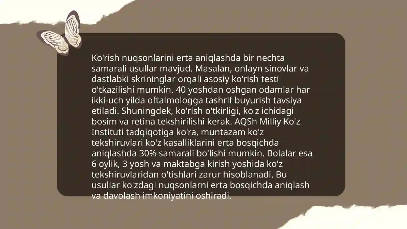 Kõrishda nuqsoni bõlgan bolalarni kompensatsiya jarayonini tõģirlash 4