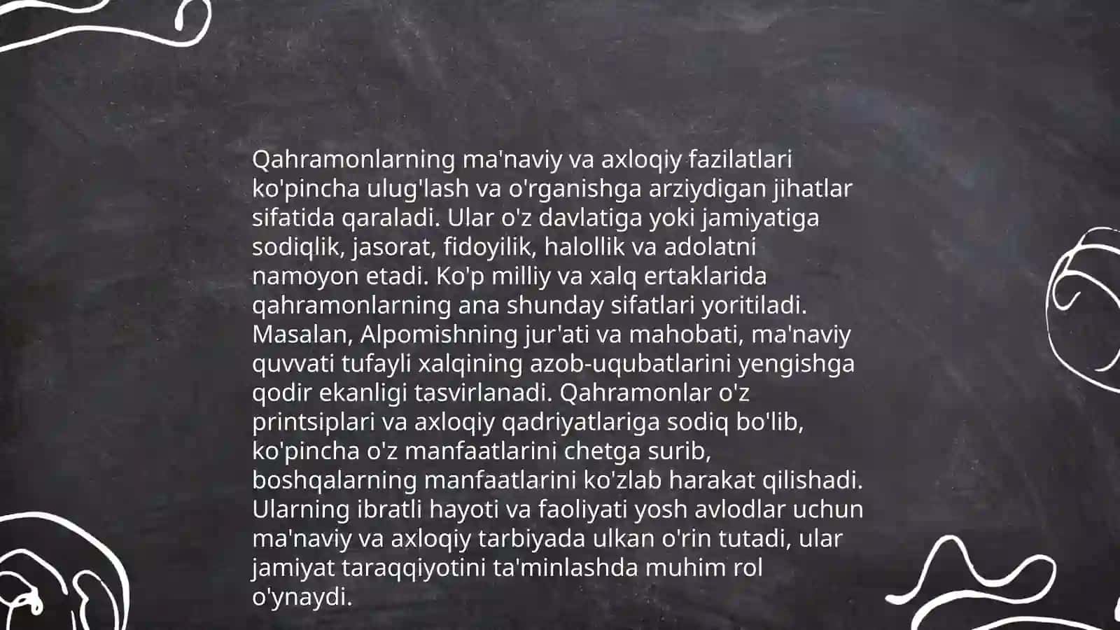 Kuntug'mish dostonidagi badiiy san'atlar 4