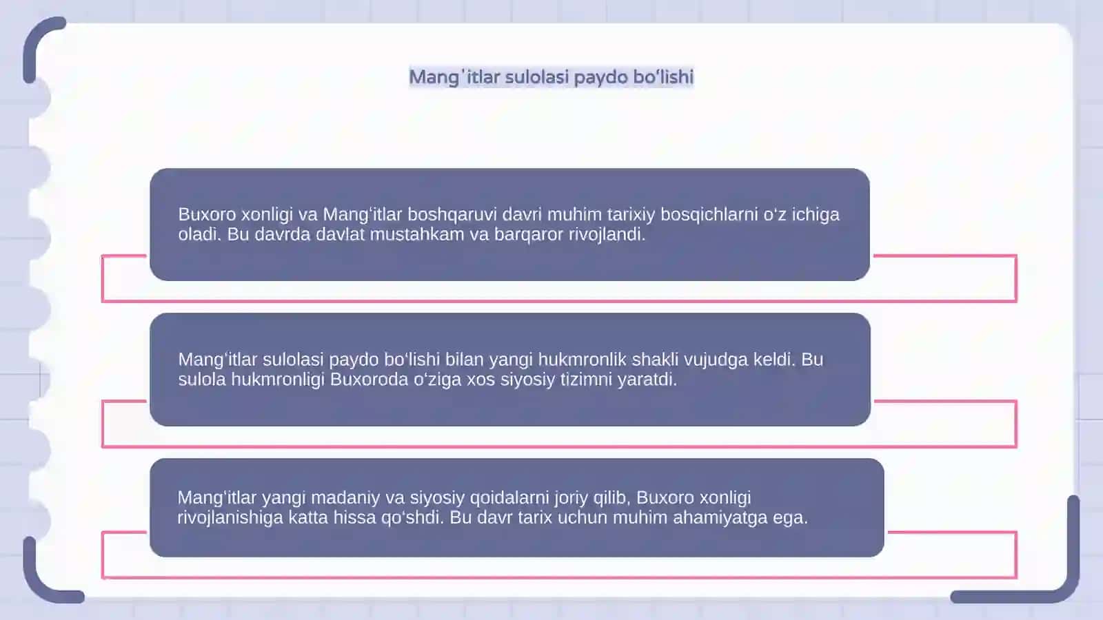 Buxoro xonligi va Mang‘itlar boshqaruvi davri 4