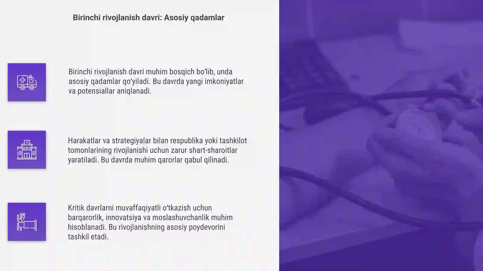 Rivojlanishdagi kritik davrlar 4
