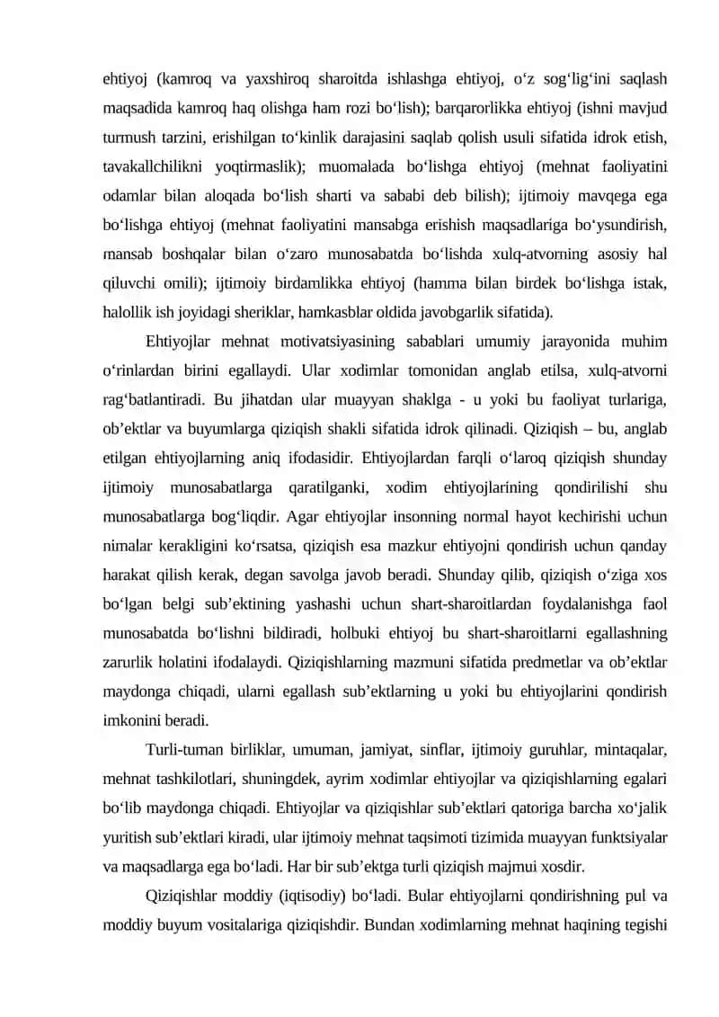IJTIMOIY ISHDA BOSHQARUVCHANLIK KO‘NIKMALARI ORQALI XODIMLAR MOTIVATSIYASINI BOSHQARISH 4
