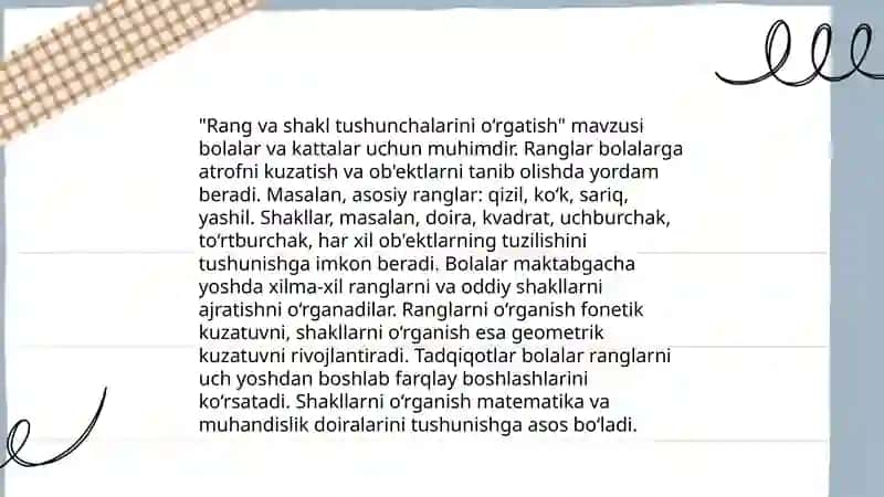 Maktabgacha yoshdagi bolalarni applikatsiya ishiga oʻrgatish 4