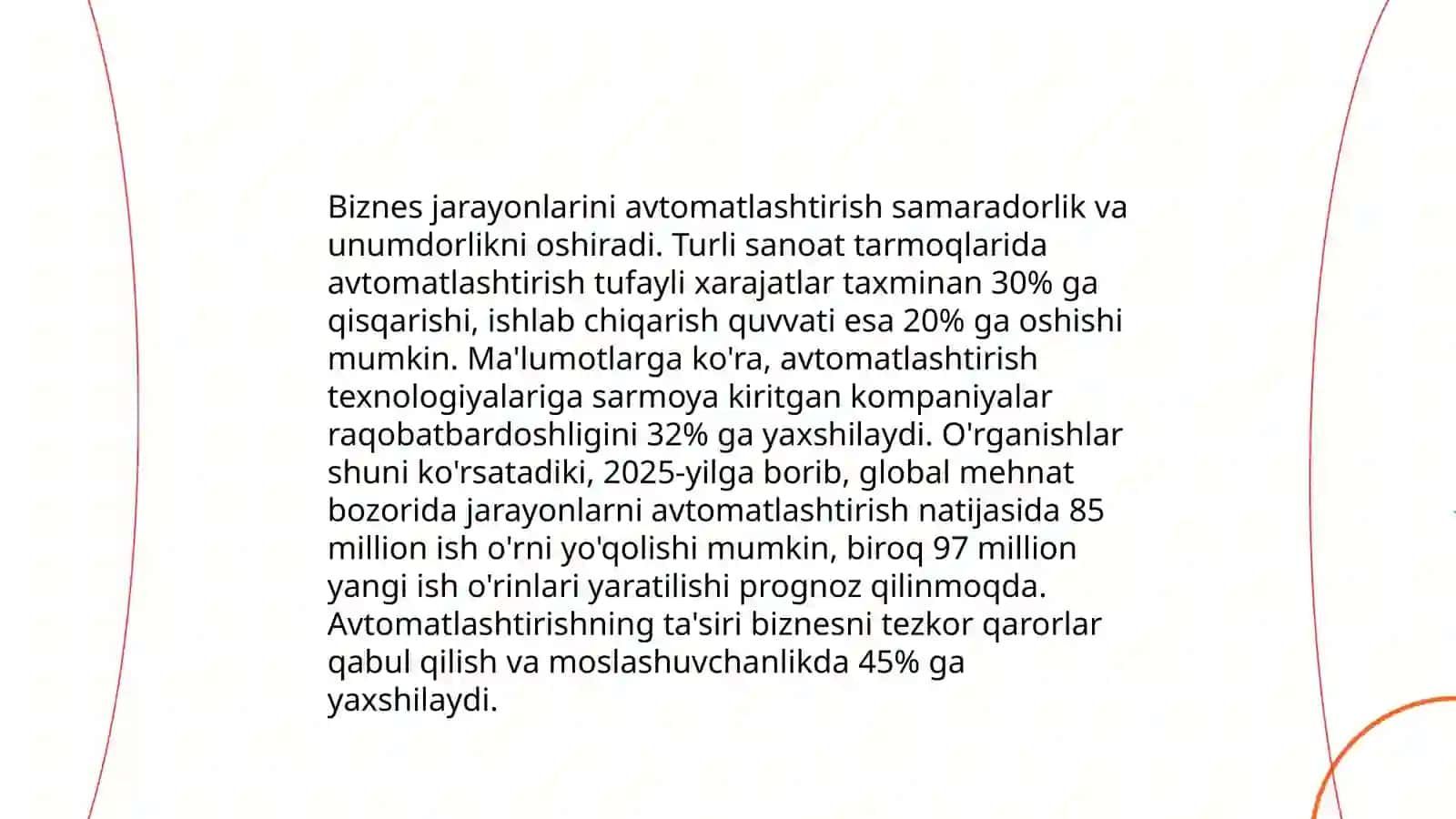 Biznes jarayonlari ahamiyati 4
