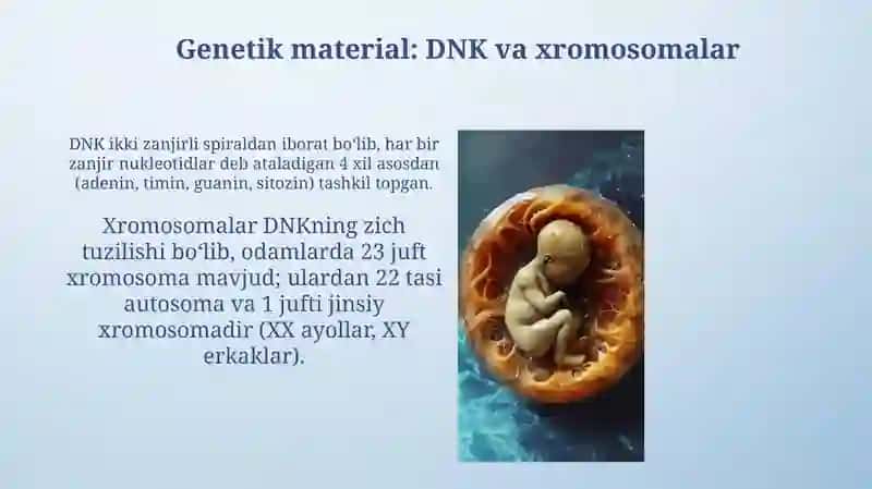 Irsiyat va irsiy tug'ma kasalliklar 4