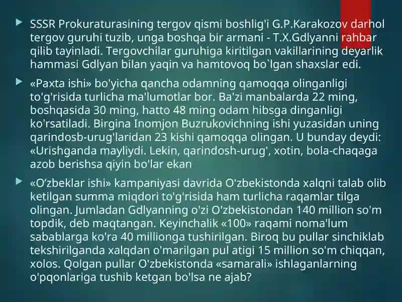 Mustaqillikka erishish arafasida O’zbekistondagi ijtimoiy-siyosiy jarayonlar 4