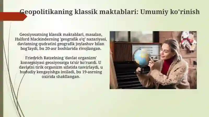 Klassikgeosiyosiymaktablar:qarashlari,namoyondalari,oʻzigaxosxususiyatlari 4