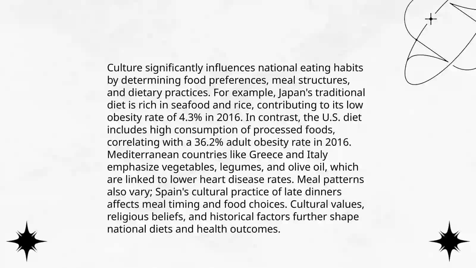 National food. Eating habits. Eating out and eating places 4