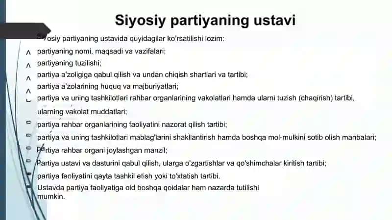 Siyosiy partiyalarning tashkiliy tuzilmalari va partiya qurilishi masalalari 4
