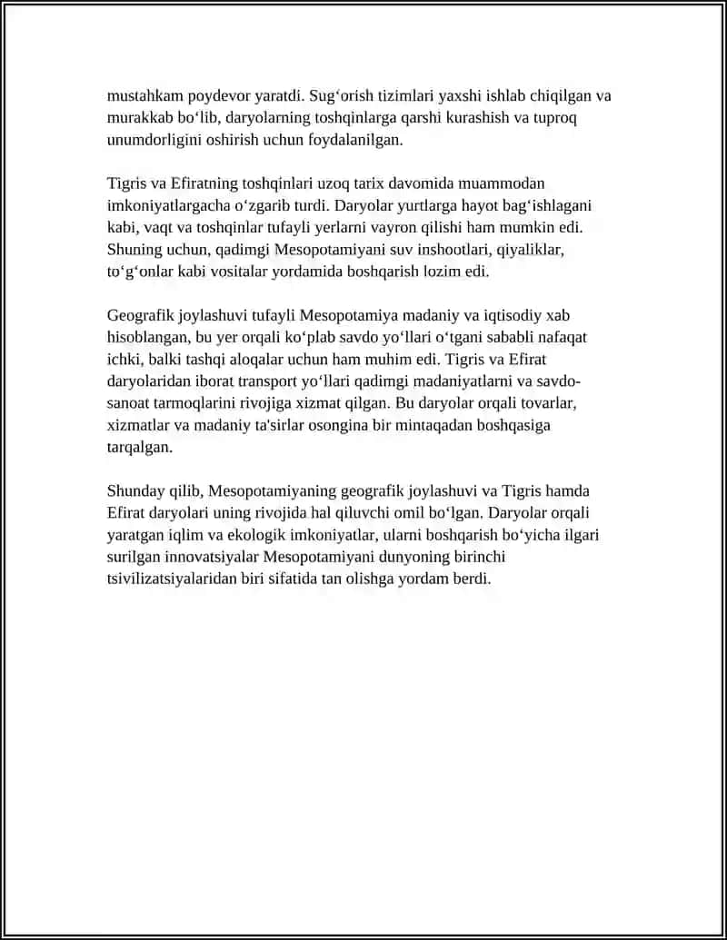 QADIMGI MESOPOTAMIYA 4