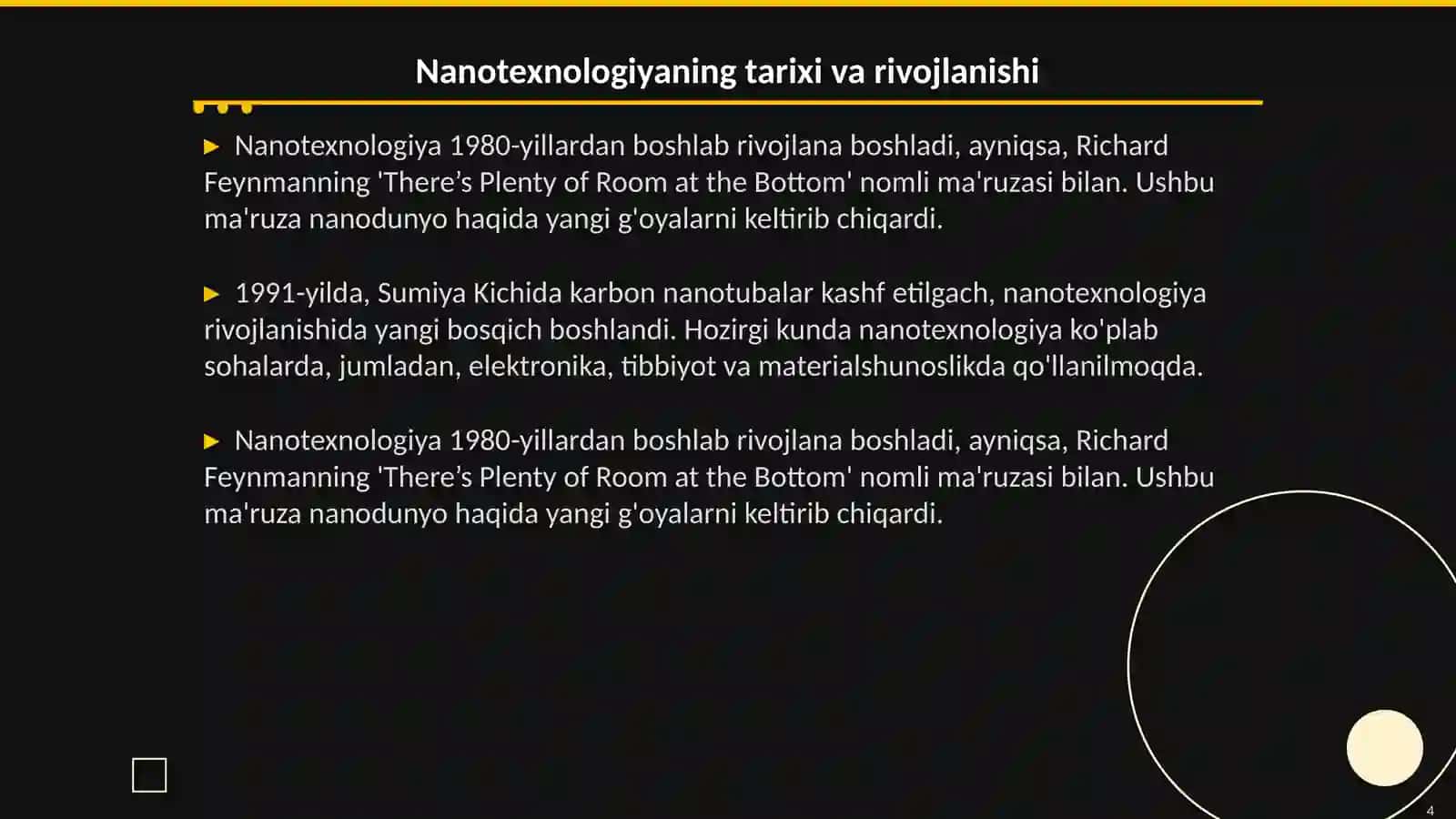 Nanotexnologiya va u asosida polimerlar sintez qilish usullari 4