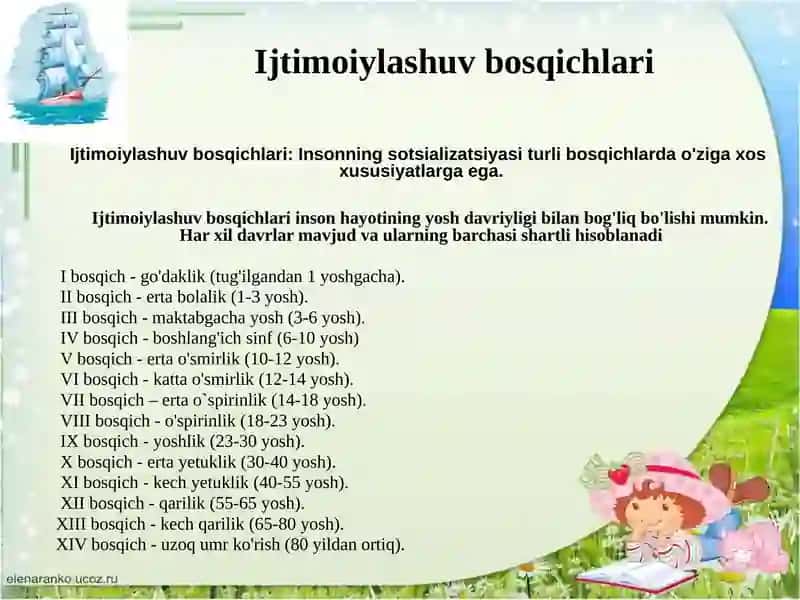 Bolalarning hissiy sohasini rivojlantirishga yaqin ijtimoiy muhitning ta'siri 4