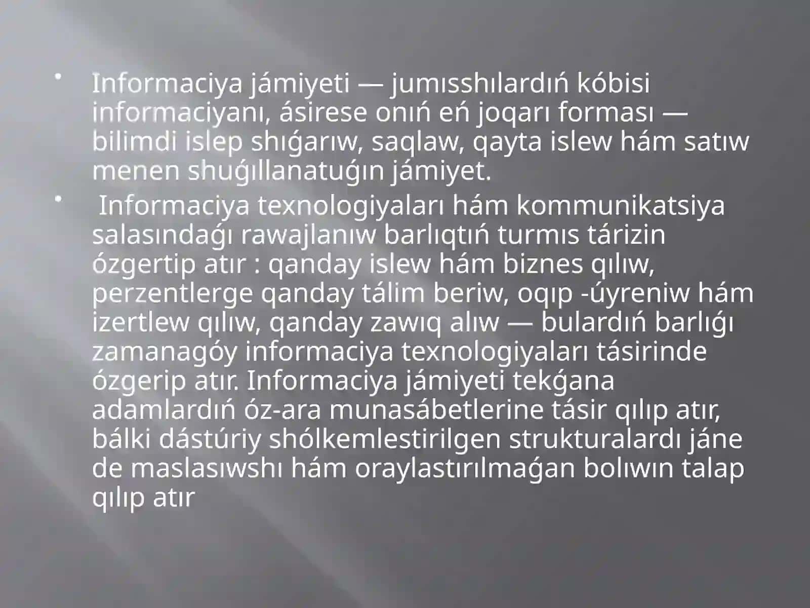 Xabar texnologiyalari 4
