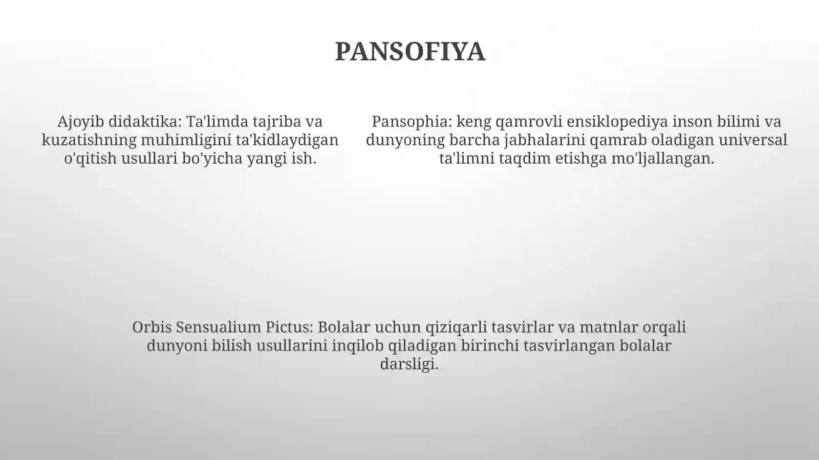 Yan Amos Komenskiyning Pedagogik G'oyalari 4