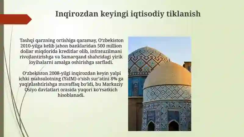 Qishloq xoʻjaligi va sanoatni rivojlantirish 4