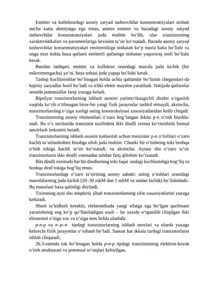 Yarim o’tkazichli tranzistorlar 4