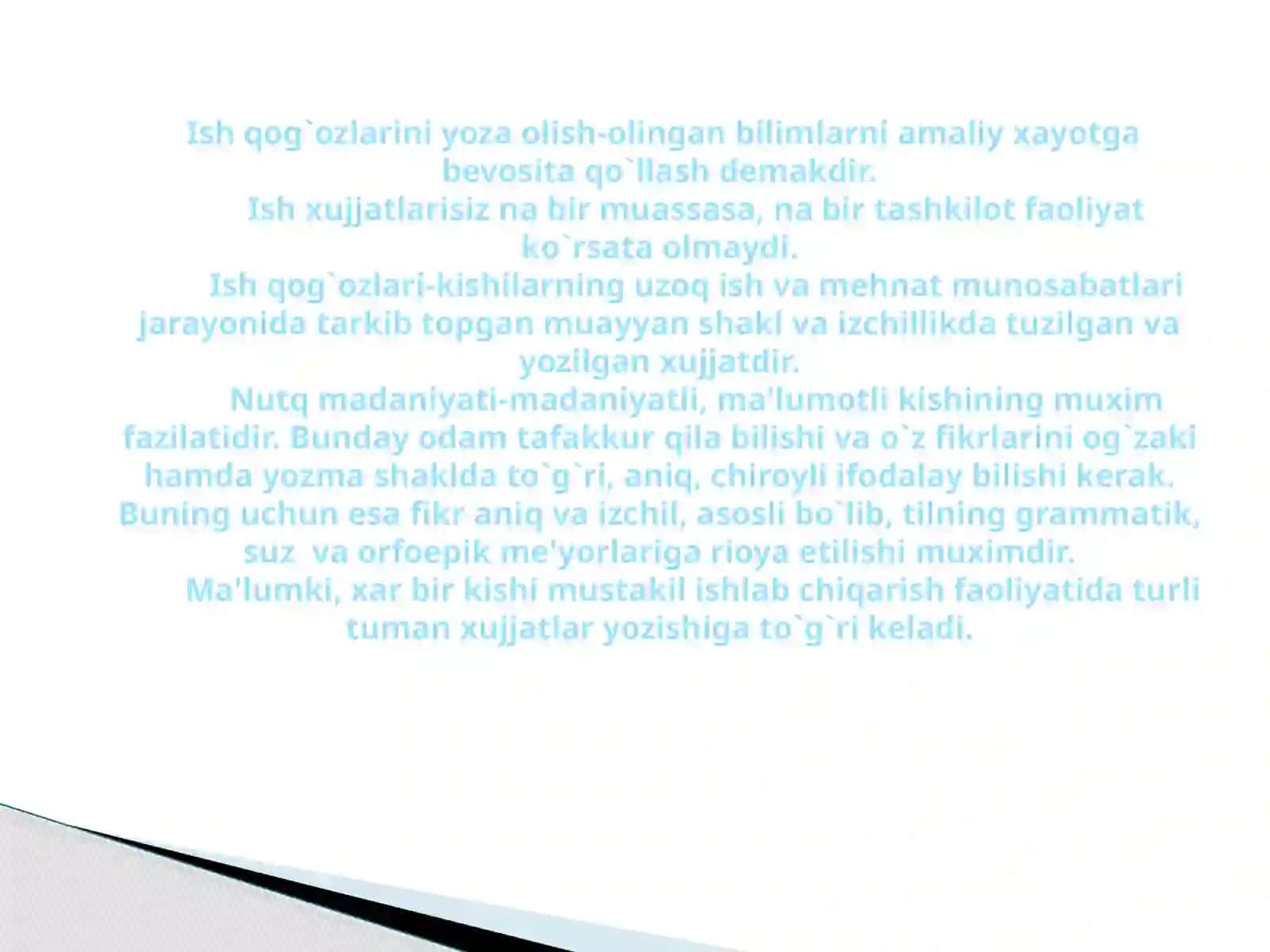 Maxsus maktabda ishqog`ozlari ustida ishlash metodikasi 4