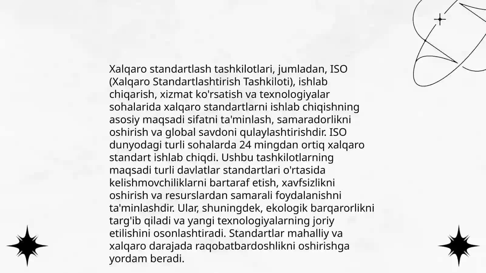 Xalqaro standartlash tashkilotlari 4