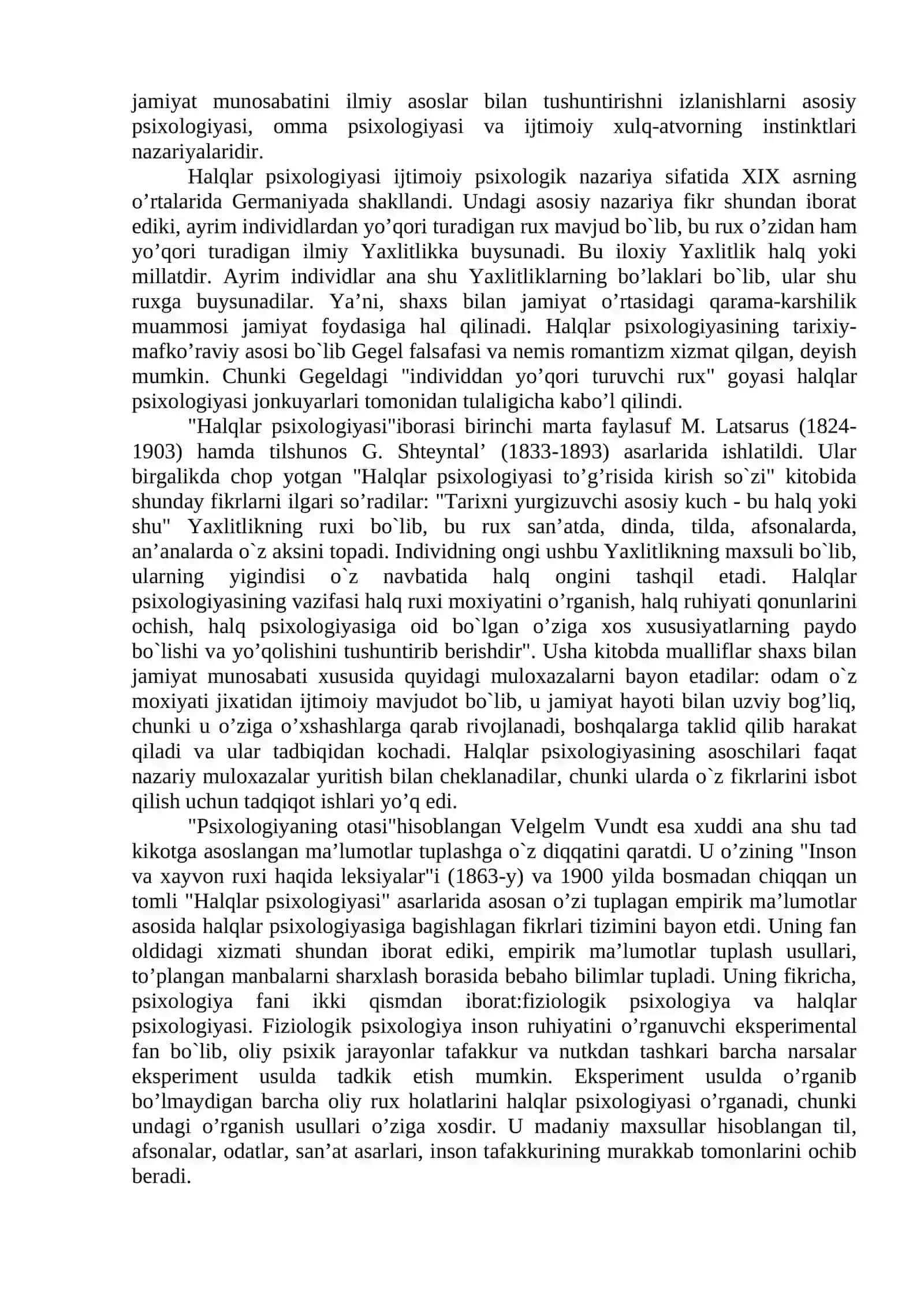 IJTIMOIY PSIXOLOGIYA FANINING YUZAGA KELISHI VA RIVOJLANISHI 4