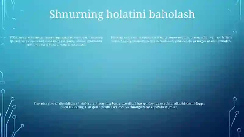 Pilikni Tarangligini Tekshirish 4