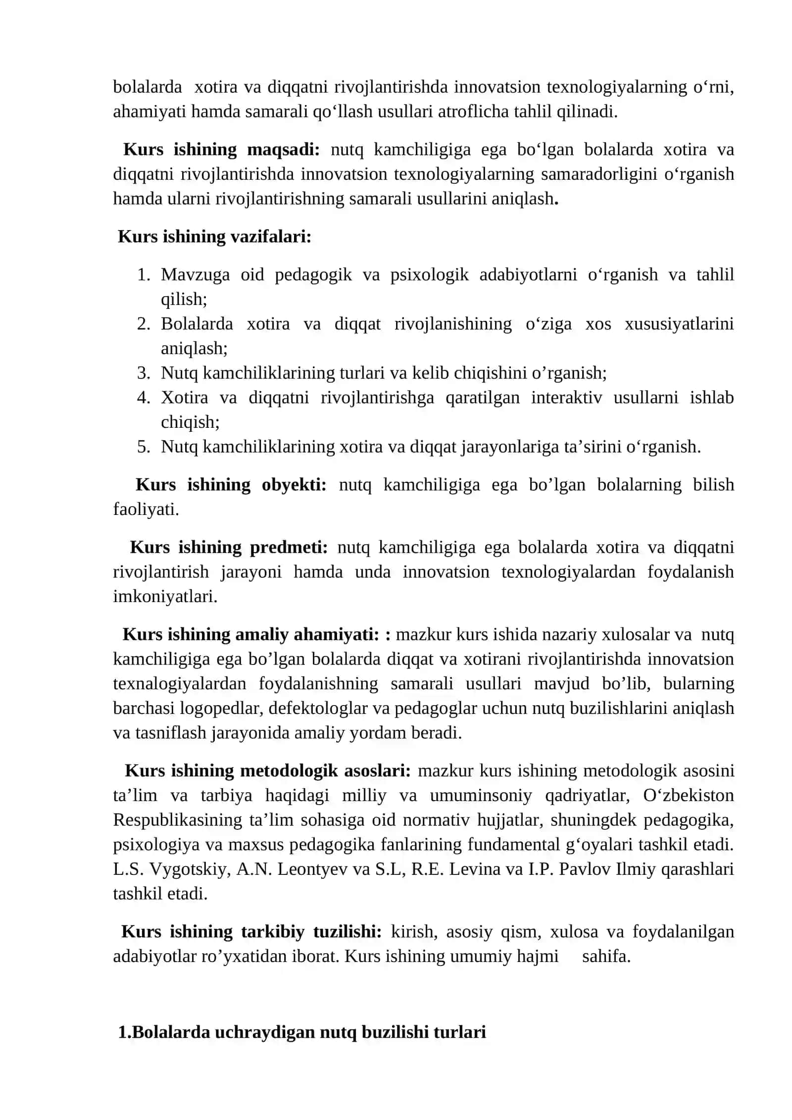 Nutq kamchiligiga ega bo’lgan bolalarda xotira va diqqatni rivojlantirishda innovatsion texnalogiyalar 4