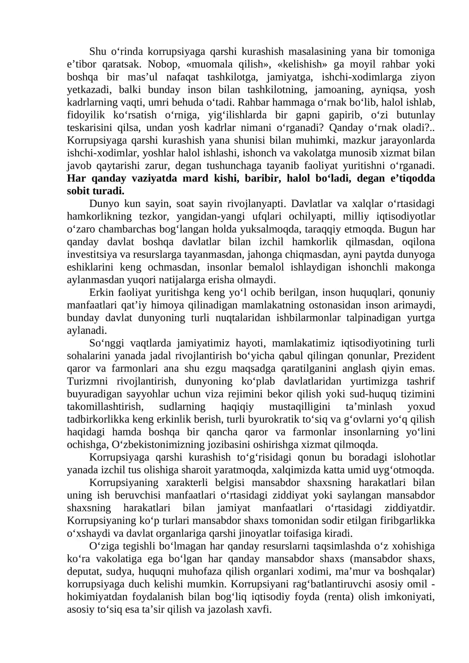 Korrupsiya - Global Muammo Sifatida 4