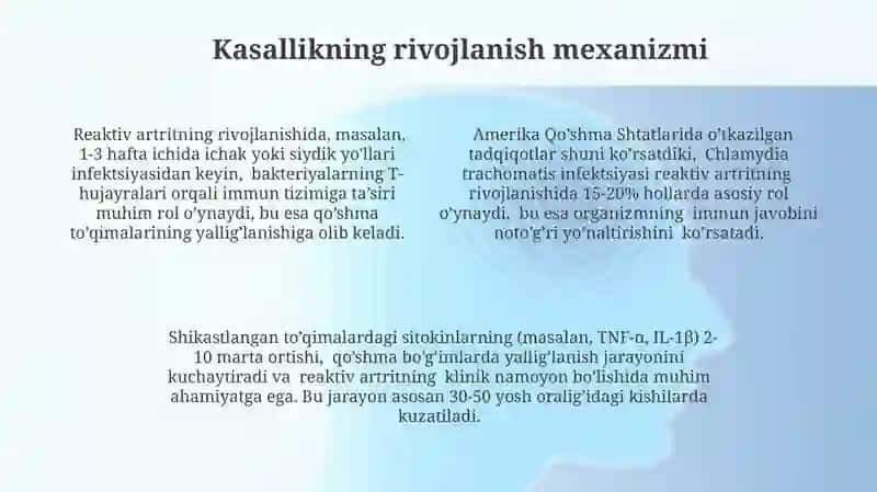 Reaktiv Artritni Davolash va Oldini Olish 4