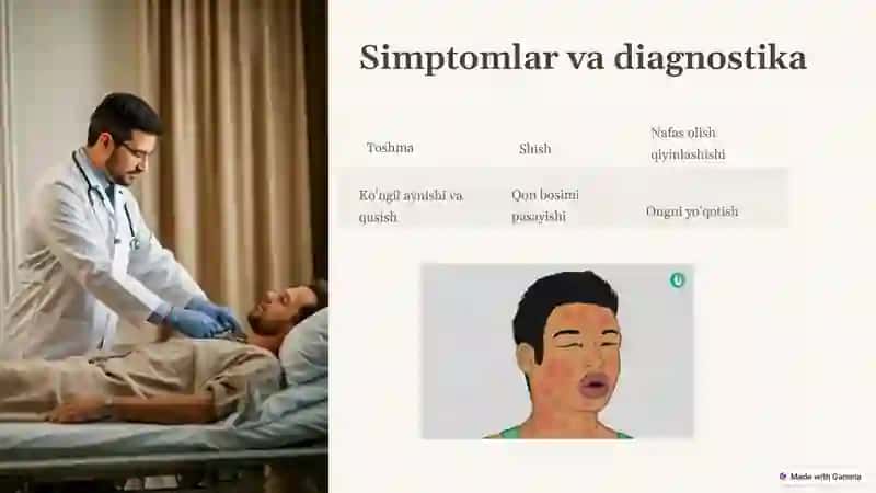 Anafilaktik shok va uni asoratlari farmokologiyasi 4