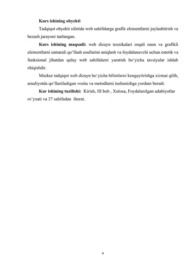 Web sahifalarga rasmli, grafikli ma'lumotlarni joylashtirish va bezash 4