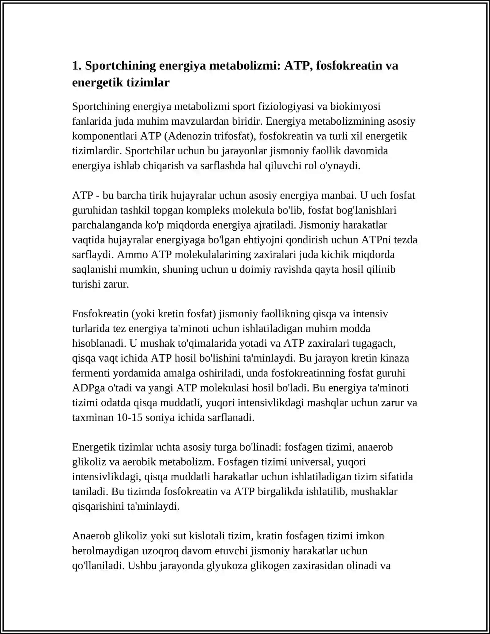 BIOXIMIYA VA SPORT BIOXIMIYASI 4