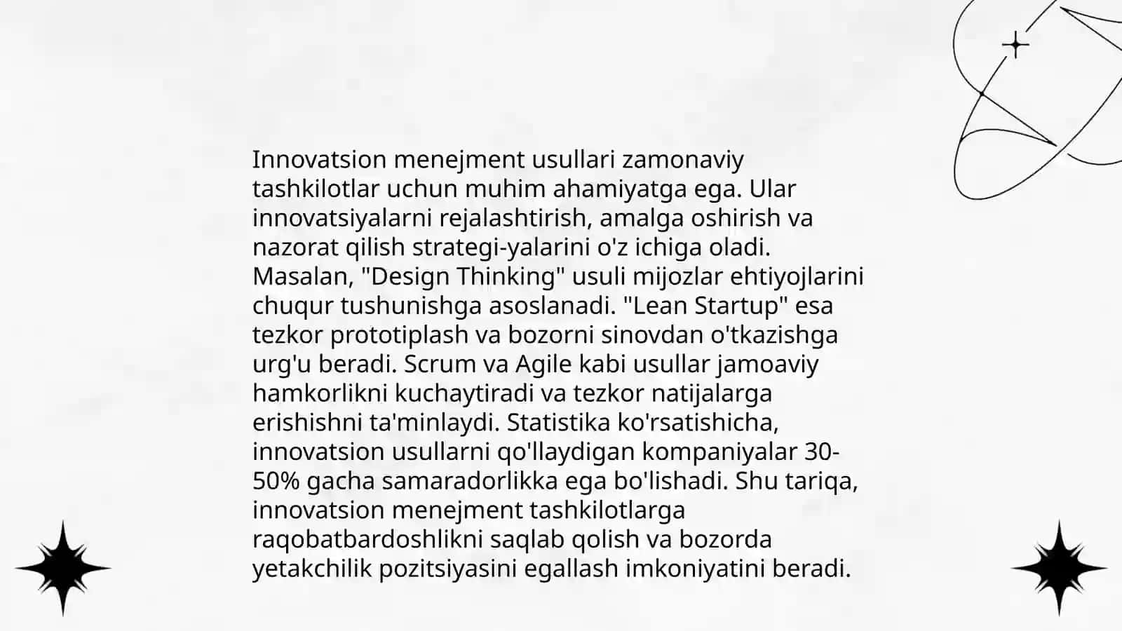 Korxonaning innovatsion strategiyasi 4